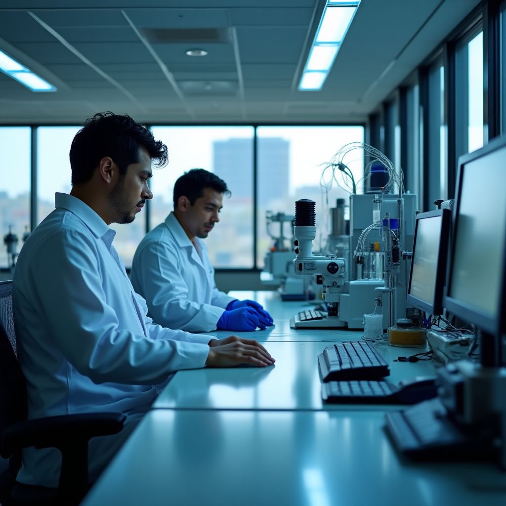 Laboratorio de análisis de combustibles